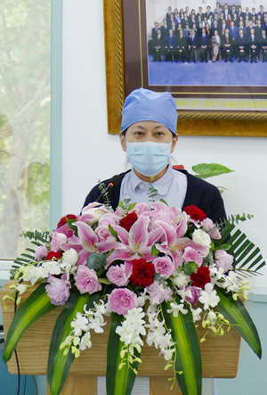内A病区护士长季宏发言